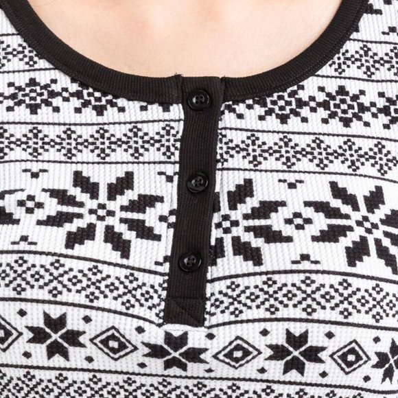 Francesca's | NWT Annie Fair Isle Lounge Top - Picture 10 of 15